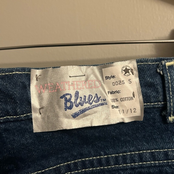 Wintered Blues Vintage Blue Women's Jeans Size 11/12 - Picture 5 of 7